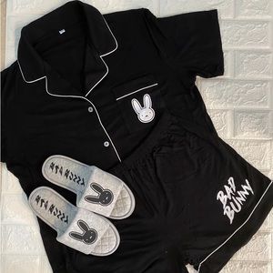 Bad Bunny Pajamas | El Conejo Malo PJs | EUTDM | Birthday Gift | YHLQMDLG |